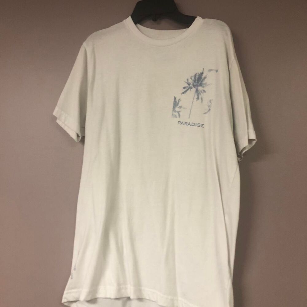 Denim & Flower Men's White and Cream T-shirt